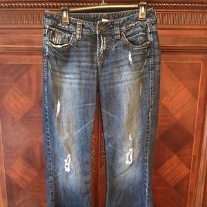 Women's Silver jeans size 29 GUC